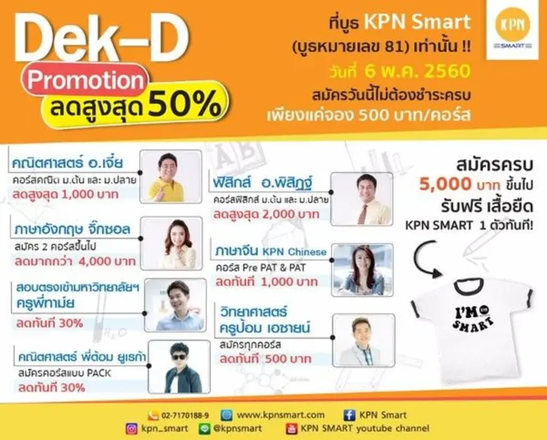 การเตรียมความพร้อม เพื่อการสอบเข้ามหาวิทย...