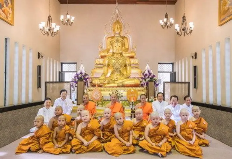 สามเณร ปลูกปัญญาธรรม ปี 6 เข้าสู่ร่มกาสาว...