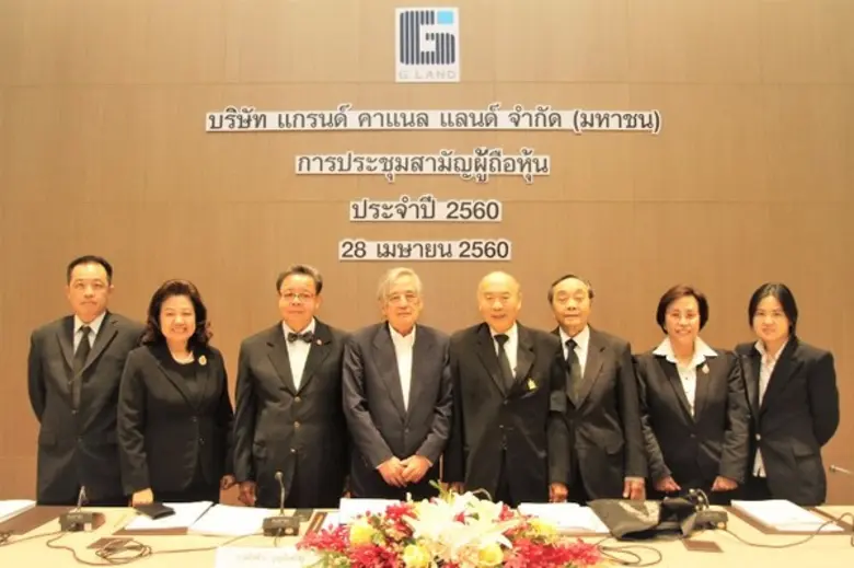 เมื่อเร็วๆ นี้ บริษัท แกรนด์ คาแนล แลนด์ ...