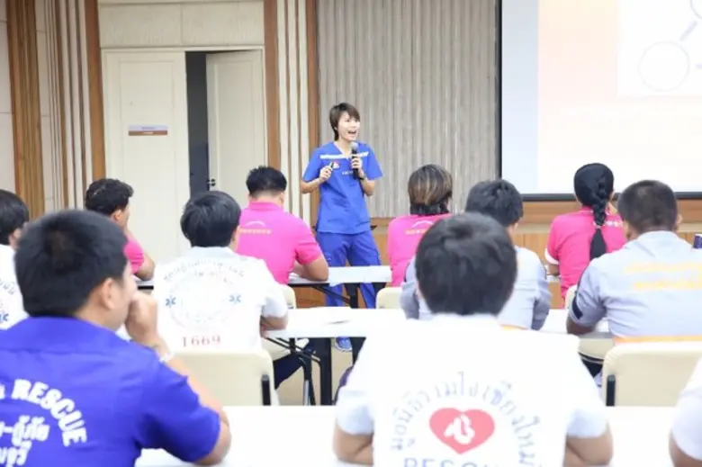 โรงพยาบาลกรุงเทพเชียงใหม่ จัดอบรมอบรม "การกู้ชีพขั้นพื้นฐาน : Basic Life Support" สำหรับอาสาสมัครกู้ภัยและมัคคุเทศก์ท้องถิ่น