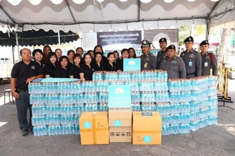 บริษัท ไทยสมุทรประกันชีวิต จำกัด (มหาชน) มอบน้ำดื่ม...