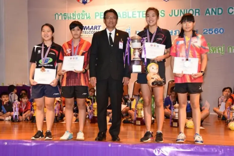 PEA ปิดเวทีการแข่งขัน “PEA TABLETENNIS JUNIOR AND CADET 2017”