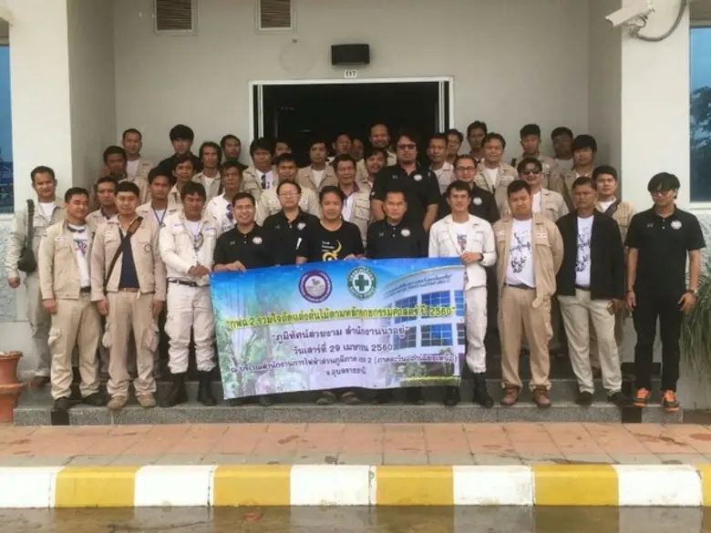 PEA NE2 จัดกิจกรรมตัดแต่งต้นไม้ตามหลักรุขกรรมศาสตร์