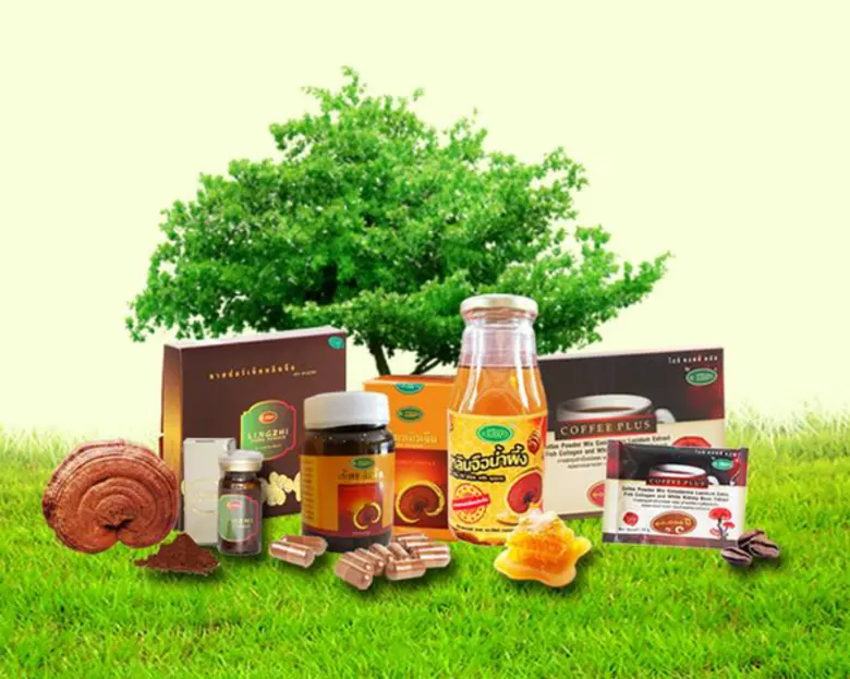 ต้นตำรับเห็ดหลินจือแดงชั้นเลิศ โดย นพ.สุรพล รักปทุม