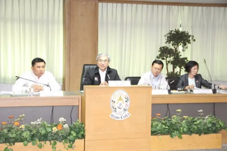 นายศรศักดิ์ แสนสมบัติ อธิบดีกรมเจ้าท่า เป...