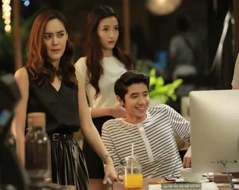 'เก้า’ หล่อทำลายล้าง สูงมาก!! ทำ 2 สาว 'ดาว-ฝน’ เหวี่ยงแย่งกัน ใน 'ละครคน’