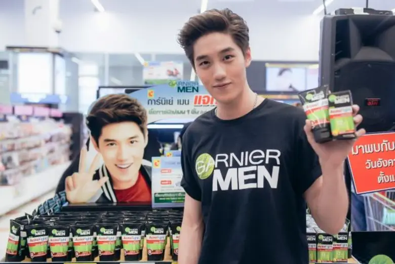 เคล็ดลับหล่อใส! จาก ต่อ-ธนภพ พรีเซ็นเตอร์ 'การ์นิเย่ เมน’