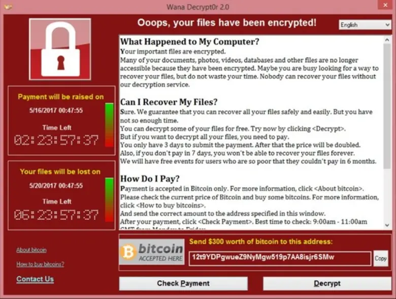ด่วน! WannaCry แรง ร้าย กระจายทั่วโลก แคสเปอร์สกี้ แลป เตือนถ้าไม่อยากร้องไห้ ต้องรีบหยุดมัน!