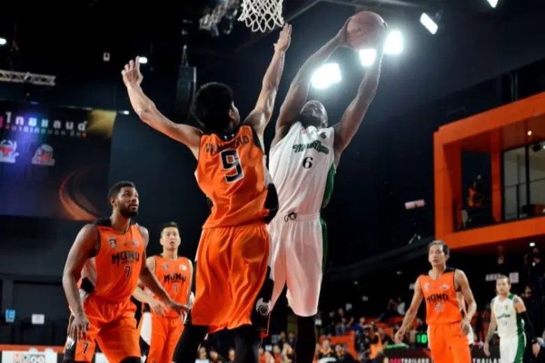 GSB TBL 2017 “ธนาคารออมสิน ไทยแลนด์บาสเกตบอลลีก 2017” ทีมโมโนแวมไพร์ (MONO VAMPIRE) ชนะ ทีมโมโนทิวไผ่งาม (MONO THEW) ด้วยสกอร์ 106 : 96 คะแนน