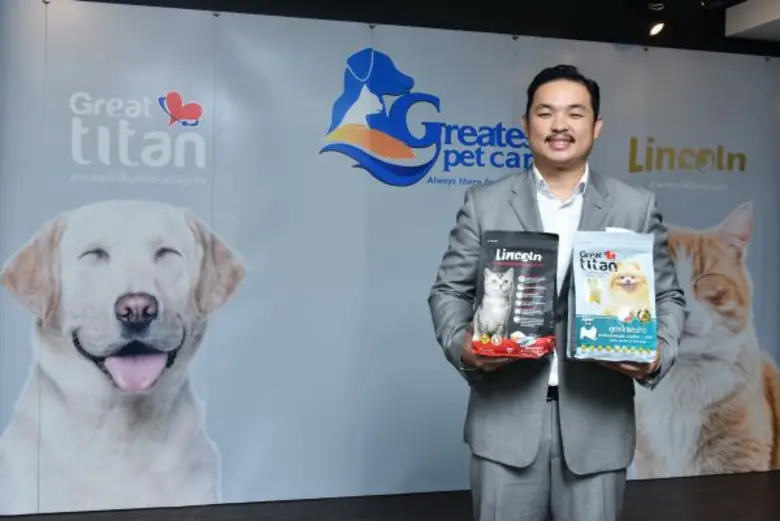 เกรทเทสท์ เพ็ทแคร์ กลุ่มธุรกิจอาหารสัตว์เลี้ยงทุ่มงบลงทุนกว่า 1,000 ล้านบาท ปั้นแบรนด์ อาหารสุนัข เกรทไททันและอาหารแมวลินคอล์น เกรดพรีเมี่ยม  เอาใจคนรักสัตว์กระเป๋าหนัก