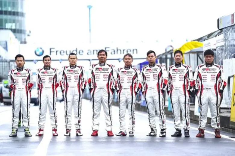โตโยต้า กาซูเรซซิ่ง ทีมไทยแลนด์ เตรียมตัวสู้ศึกนูร์เบิร์กริง 24 ชั่วโมง พร้อมสร้างชื่อโบกธงไทยอีกครั้ง บนเวทีระดับโลกในรายการ ADAC Zurich 24-Hour Race at N?rburgring