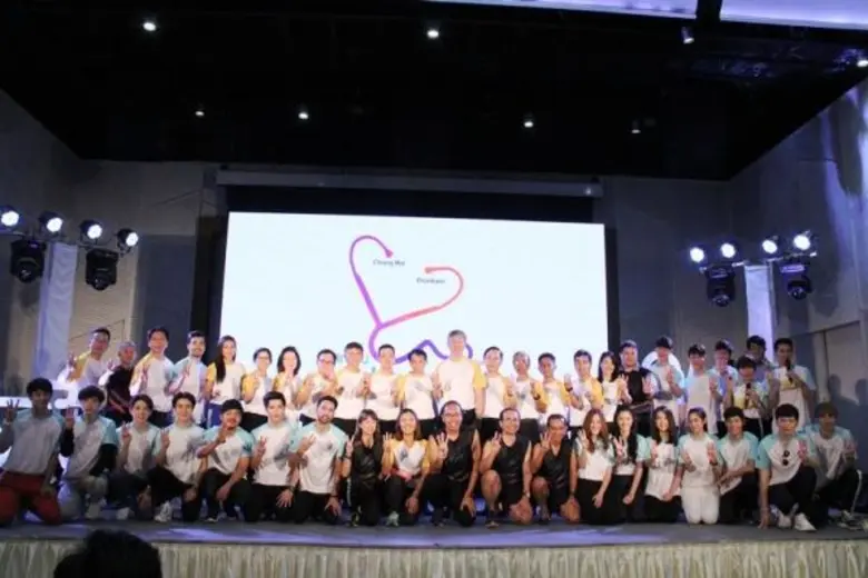 “พุฒ, คริส, สิงโต, ริท, คชา” นำทีมร่วมงานแถลงข่าว “3 สถาบัน วิ่ง-ปั่น ปันน้ำใจ” ระดมทุนช่วยผู้ป่วยในภูมิภาค