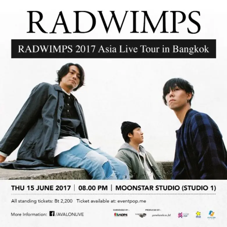 " RADWIMPS 2017 Asia Live Tour in Bangkok...