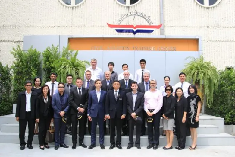 สถาบันการบินพลเรือน ต้อนรับ คณะ Australian Trade and Investment Commission
