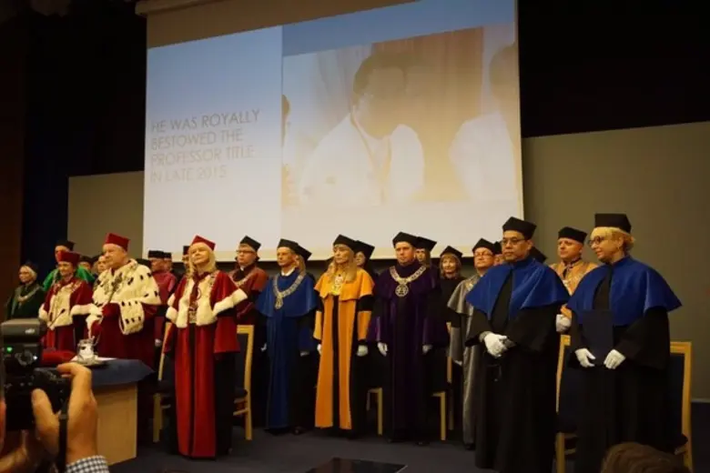 อาจารย์คณะวิศวฯ มก. รับรางวัลศาสตราจารย์กิตติมศักดิ์