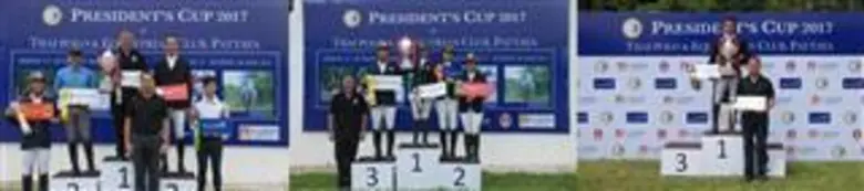 ผลแข่งขันขี่ม้ารายการ เพรสซิเด้นท์ คัพ 2017