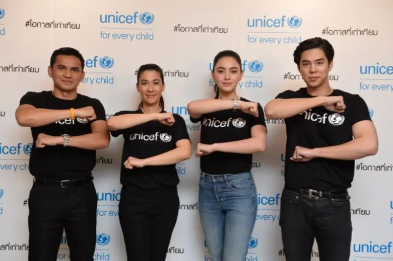 “ซิโก้” รับตำแหน่ง Friends of UNICEF คนใหม่ ชวนแฟนบอลโพสต์ท่า “เท่ากับ” รณรงค์โอกาสที่เท่าเทียมเพื่อเด็กทุกคน