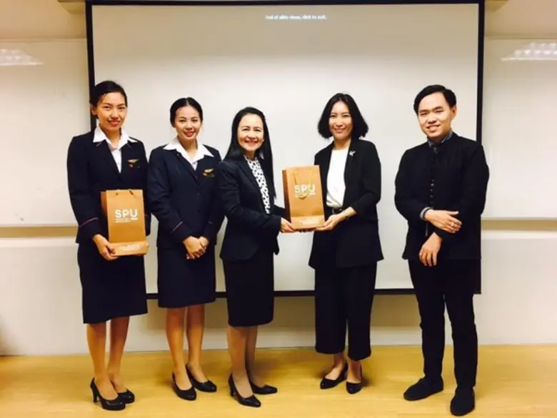 SPU : วิพากษ์การนำเสนอผลงานวิจัย นศ.ธุรกิจการบิน ว.การท่องเที่ยว ม.ศรีปทุม