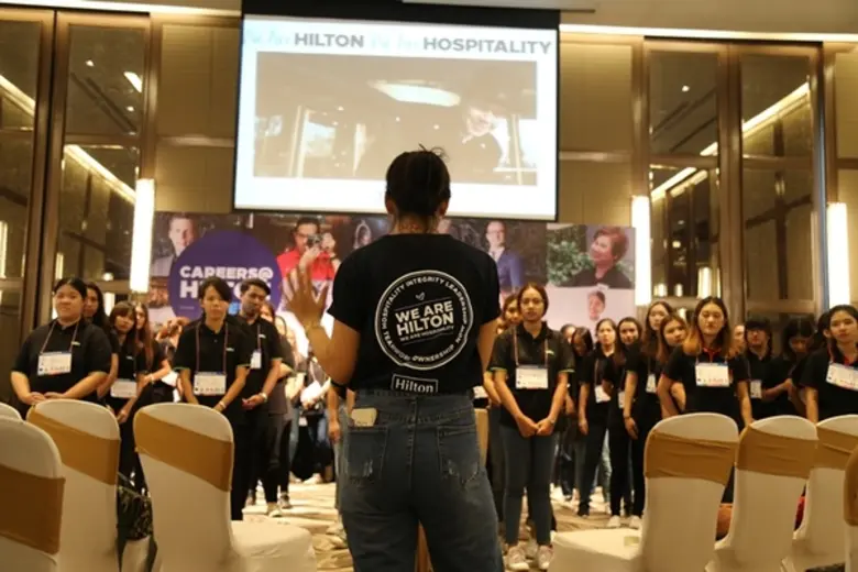 โรงแรมฮิลตัน สุขุมวิท กรุงเทพฯ ร่วมจัดกิจกรรมส่งเสริมการทำงานในโรงแรมประจำปีที่ใหญ่ที่สุดของเครือฮิลตัน Careers@Hilton Week
