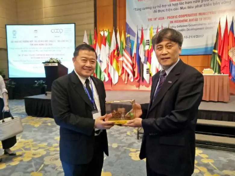 การประชุมระดับรัฐมนตรีที่รับผิดชอบงานสหกรณ์ ครั้งที่ 10 ที่ประเทศเวียดนาม มุ่งเสริมสร้างความร่วมมือระหว่างภาครัฐกับขบวนการสหกรณ์เพื่อการพัฒนาอย่างยั่งยืน