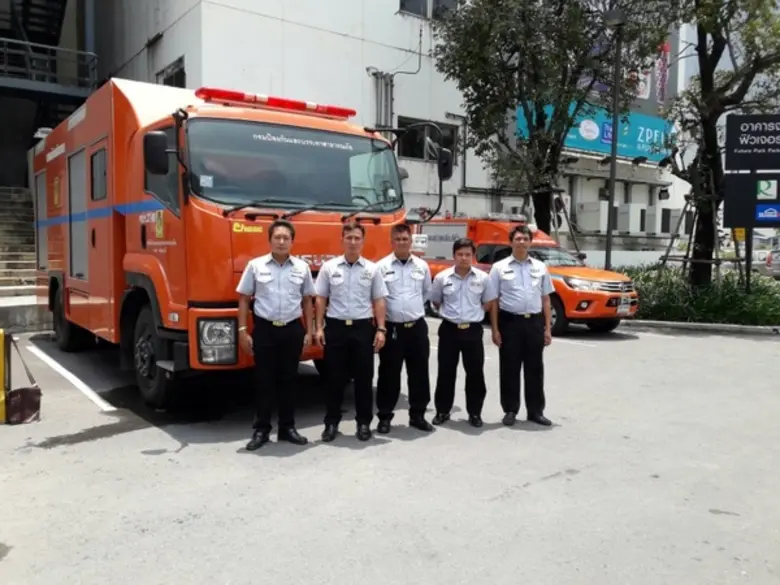 ปภ. โดย ศูนย์ ปภ.เขต 1 ปทุมธานี ร่วมรับเสด็จพระเจ้าวรวงศ์เธอ พระองค์เจ้าโสมสวลี พระวรราชาทินัดดามาตุ