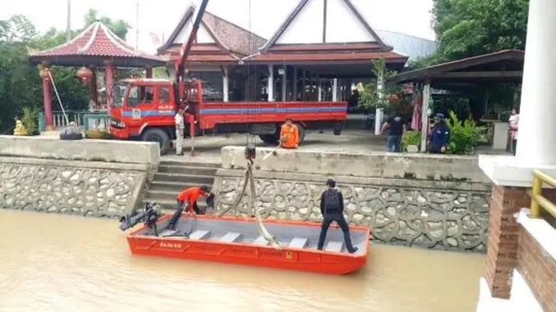 ปภ. โดย ศูนย์ ปภ.เขต 1 ปทุมธานี ร่วมโครงการตรวจเยี่ยมพื้นที่เสี่ยงอุทกภัยริมสองฝั่งแม่น้ำเจ้าพระยา