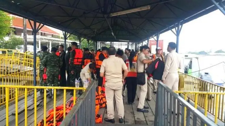 ปภ. โดย ศูนย์ ปภ.เขต 1 ปทุมธานี ร่วมโครงการตรวจเยี่ยมพื้นที่เสี่ยงอุทกภัยริมสองฝั่งแม่น้ำเจ้าพระยา