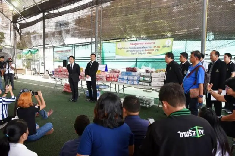 กรมศุลกากรจับกุมเนื้อโค-กระบือแช่แข็ง ลักลอบหนีศุลกากร มูลค่ากว่า 6 ล้านบาท