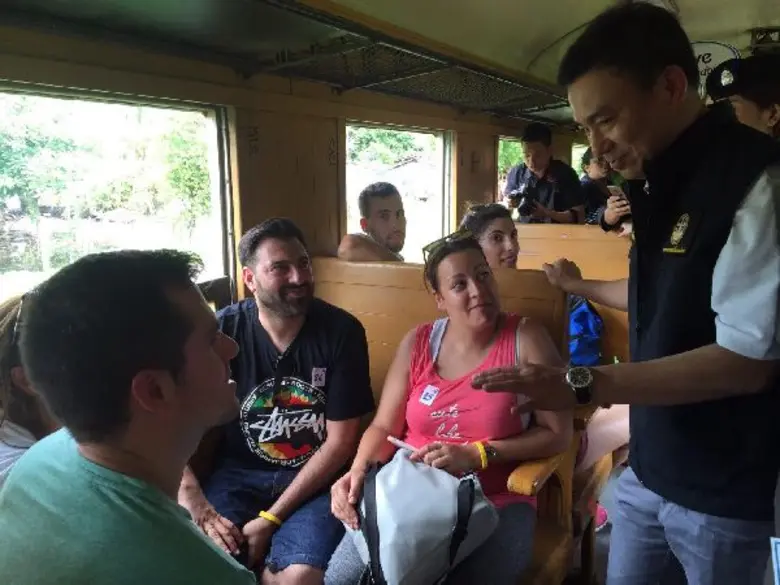 "พงษ์ภาณุ Look to The West" ชวน ตร.ทท. ยกระดับเมืองกาญจน์