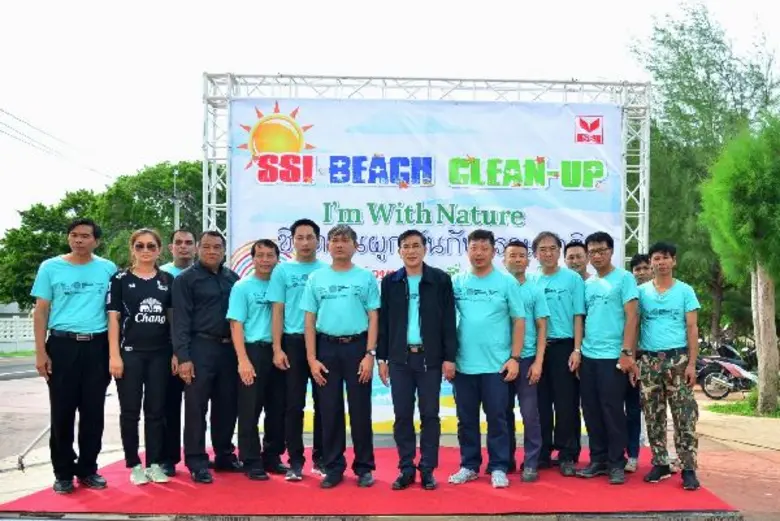 ใส่ใจโลก-ใส่ใจบ้านของเรา เอสเอสไอ–ชุมชนทำความสะอาดหาดแม่รำพึงวันสิ่งแวดล้อมโลก 2560