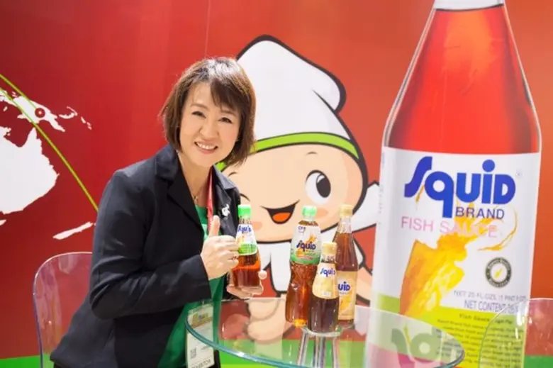 น้ำปลาแท้ตราปลาหมึกปลื้มส่งออก70ปท.