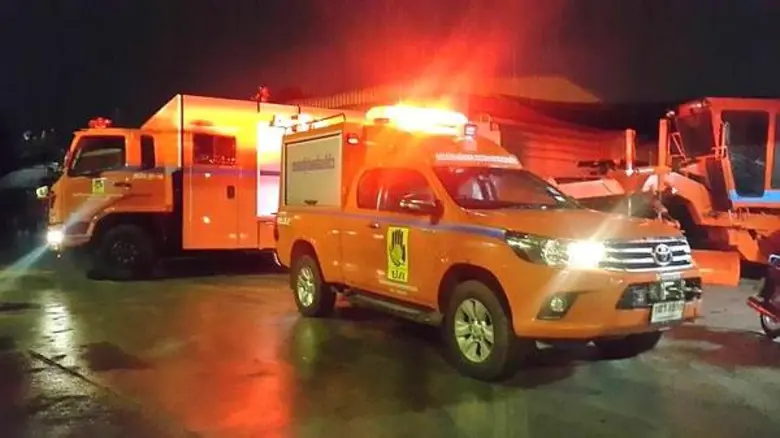 ปภ. โดย ศูนย์ ปภ.เขต 1 ปทุมธานี ร่วมระงับเหตุเพลิงไหม้ บริษัทอายิโนะโมะโต๊ะ (ประเทศไทย) จำกัด จังหวัดปทุมธานี