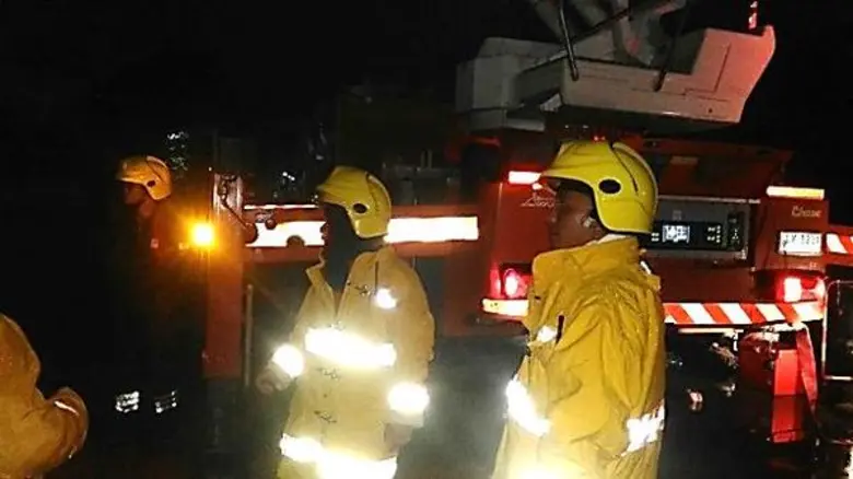 ปภ. โดย ศูนย์ ปภ.เขต 1 ปทุมธานี ร่วมระงับเหตุเพลิงไหม้ บริษัทอายิโนะโมะโต๊ะ (ประเทศไทย) จำกัด จังหวัดปทุมธานี