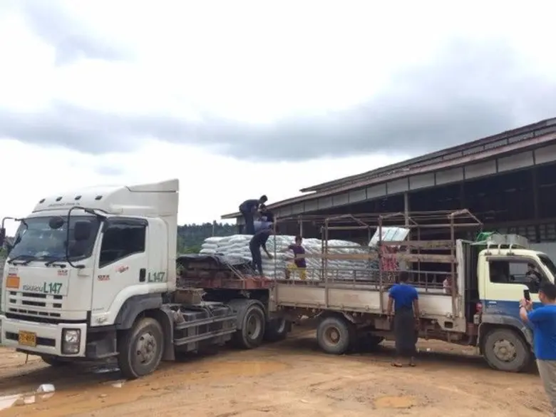 ไลน์ ทรานสปอร์ต ประเดิมขนส่งสินค้าข้ามแดนไทย-เมียนมา ผ่านด่านสิงขร สู่จังหวัดมะริด