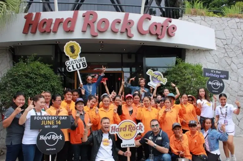 ฮาร์ดร็อคคาเฟ่พัทยาร่วมจัดงานฉลองครบรอบ 4...
