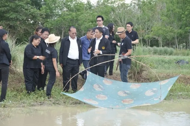 ลงพื้นที่พัฒนาเกษตรทฤษฎีใหม่ ภาคใต้