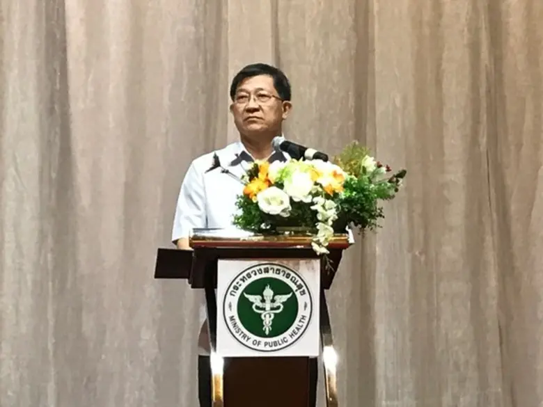 นพ.โสภณ เมฆธน ปลัดกระทรวงสาธารณสุข กล่าวเ...