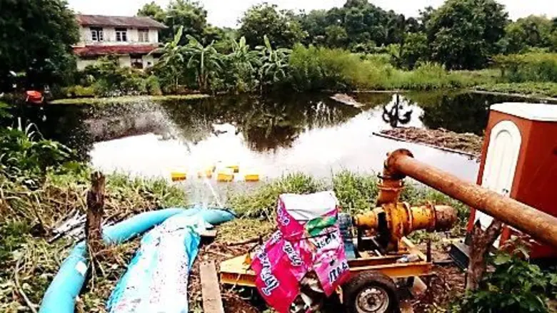 ปภ. โดย ศูนย์ ปภ.เขต 1 ปทุมธานี ร่วมช่วยเหลือผู้ประสบอุทกภัย จังหวัดสระบุรี