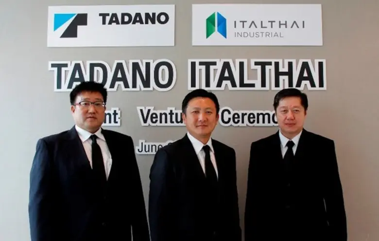 “ทาดาโน อิตัลไทย” เปิดเกมรุกตลาดเครน CLMV ชูไทย “ฮับตลาดเครนติดรถบรรทุก” คว้าโอกาสโลจิสติกส์ - ลงทุนโต