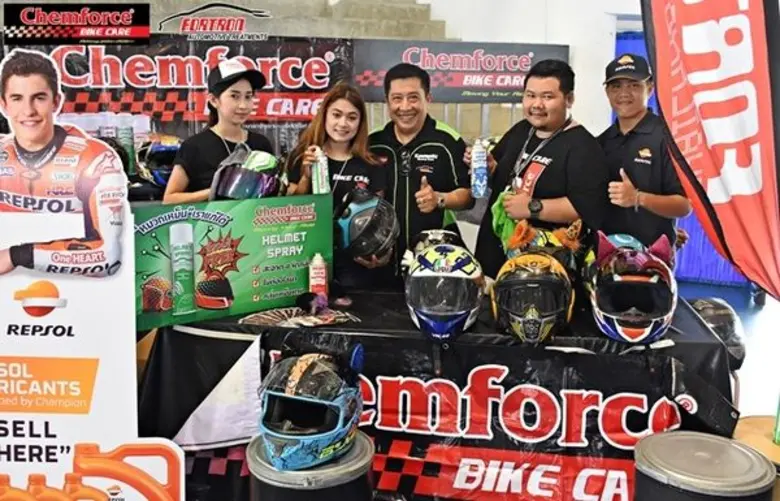 CHEMFORCE BIKE CARE ร่วมกับสิงห์นักบิดมอเตอร์ไซค์ ในงาน “วันวาน” มินิไบค์มีทติ้ง 2017