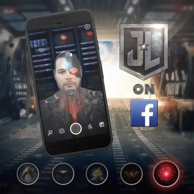 มาสร้างสรรค์รูปของคุณในสไตล์ฮีโร่ที่คุณชื่นชอบ กับเหล่าซูเปอร์ฮีโร่จาก Justice League บน Facebook Camera Effects!