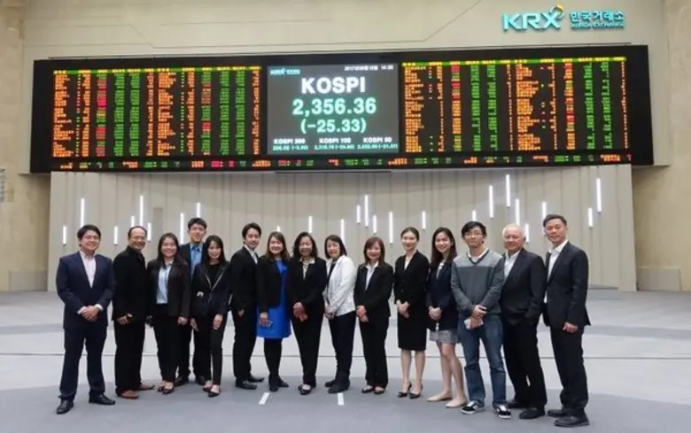 ตลาดหลักทรัพย์เกาหลี Korea Stock Exchange...