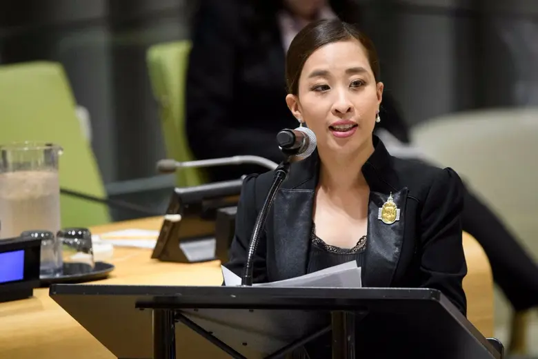 ในฐานะทูตสันถวไมตรีด้านการส่งเสริมหลักนิต...