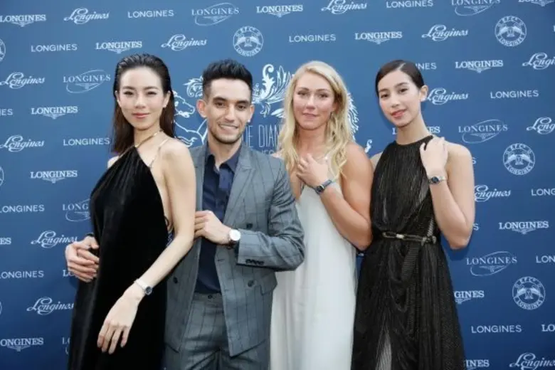 “คริส – มิ้นต์” เริงร่าริมสนามแข่งม้าสุดหรูระดับโลกที่ฝรั่งเศส ในงาน “พรี เดอ ดิอาน ลองจินส์ 2017”