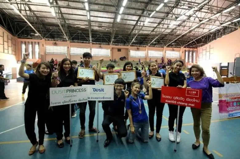 สานสัมพันธ์กับงานกีฬาโรงแรม สองโรงแรมเครื...