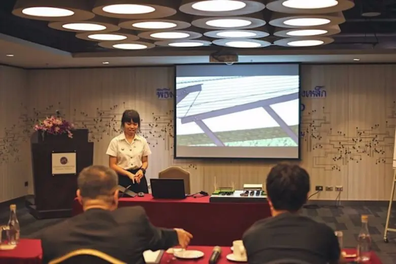 นักศึกษาชั้นปีที่2 สาขาวิชาสถาปัตยกรรม คณ...