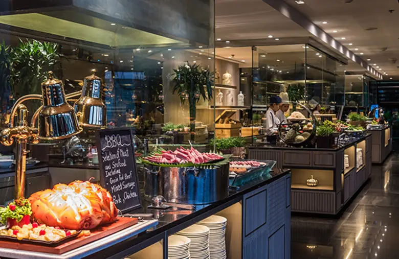 ห้องอาหารริเวอร์บาร์จ ขอแนะนำเมนูบุฟฟเฟ่ต...