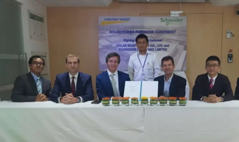 โรงงานของชไนเดอร์ อิเล็คทริค บางปู ลงนามซ...