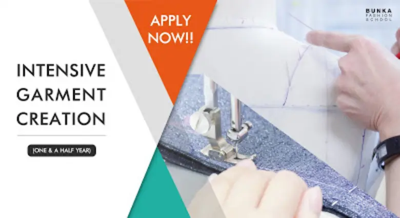 พลาดไม่ได้!! โรงเรียนบุนกะแฟชั่น เปิดหลักสูตรใหม่ "INTENSIVE GARMENT CREATION (ONE & A HALF YEAR COURSE)"