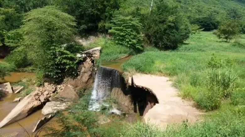 ปภ. โดย ศูนย์ ปภ.เขต 1 ปทุมธานี ร่วมตรวจสภาพโครงการบริหารจัดการทรัพยากรน้ำ เพิ่มเติม ปี 2559